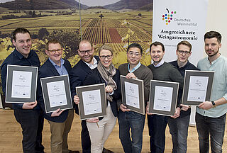 Preisverleihung Ausgezeichnete Weingastronomie 2017