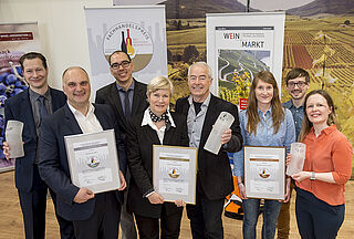 Preisverleihung Fachhandelspreis in Kooperation mit Wein+Markt